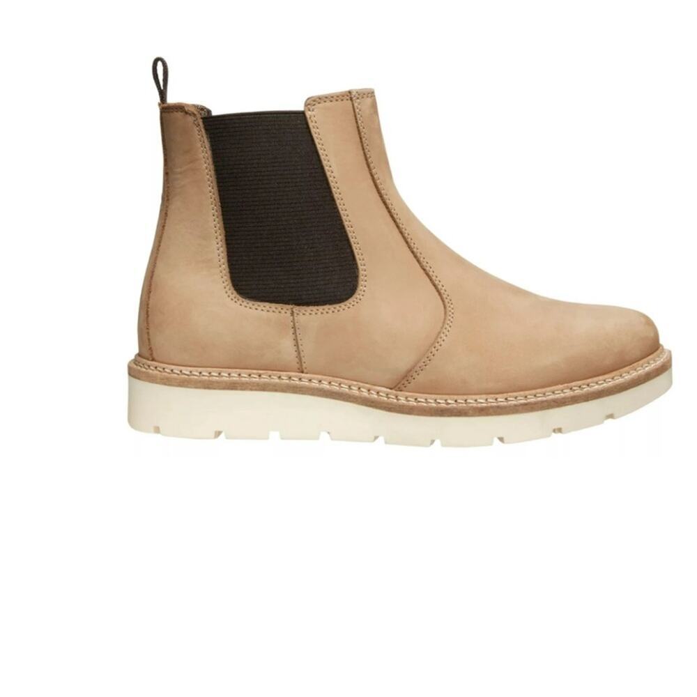 Alpine Design Blaze Chelsea Boots Ivory Tan Leather AD23WCW006-IVY Womens 10